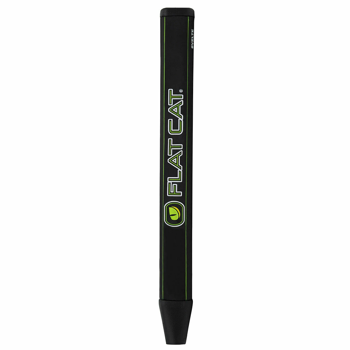 Flat Cat Black And Lime Green Tak Svelte Golf Putter Grip