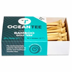 Ocean Tee Brown 54mm & 70mm Pack Of 40 Bamboo Tees