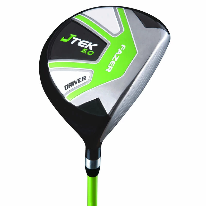 Fazer Green And Blue Lightweight Kids J TEK 5.0 Age 3-5 Junior Right Hand Golf Package Set With Golf Stand Bag - Image 2