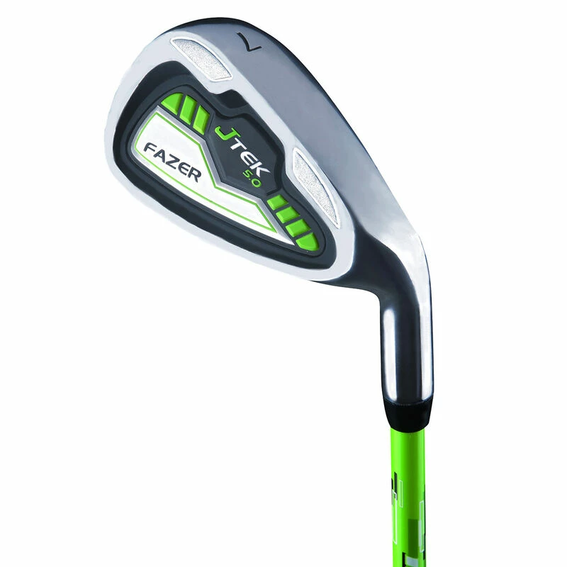 Fazer Green And Blue Lightweight Kids J TEK 5.0 Age 3-5 Junior Right Hand Golf Package Set With Golf Stand Bag - Image 3
