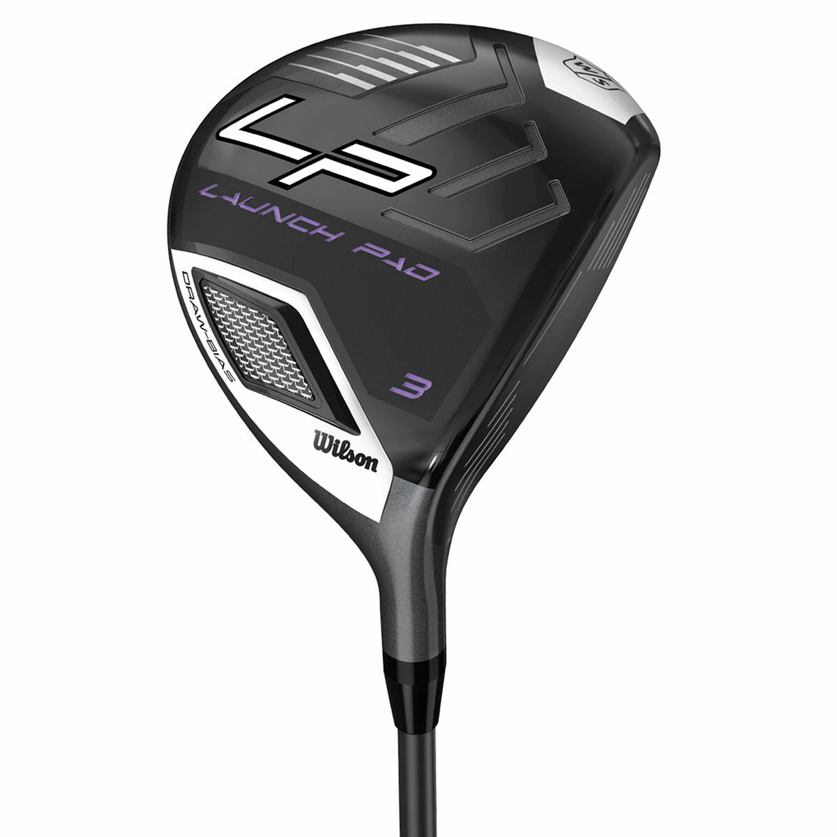 Wilson Staff Womens Black Lightweight Launch Pad Lady Flex Right Hand 18° Graphite Golf Fairway Wood | American Golf