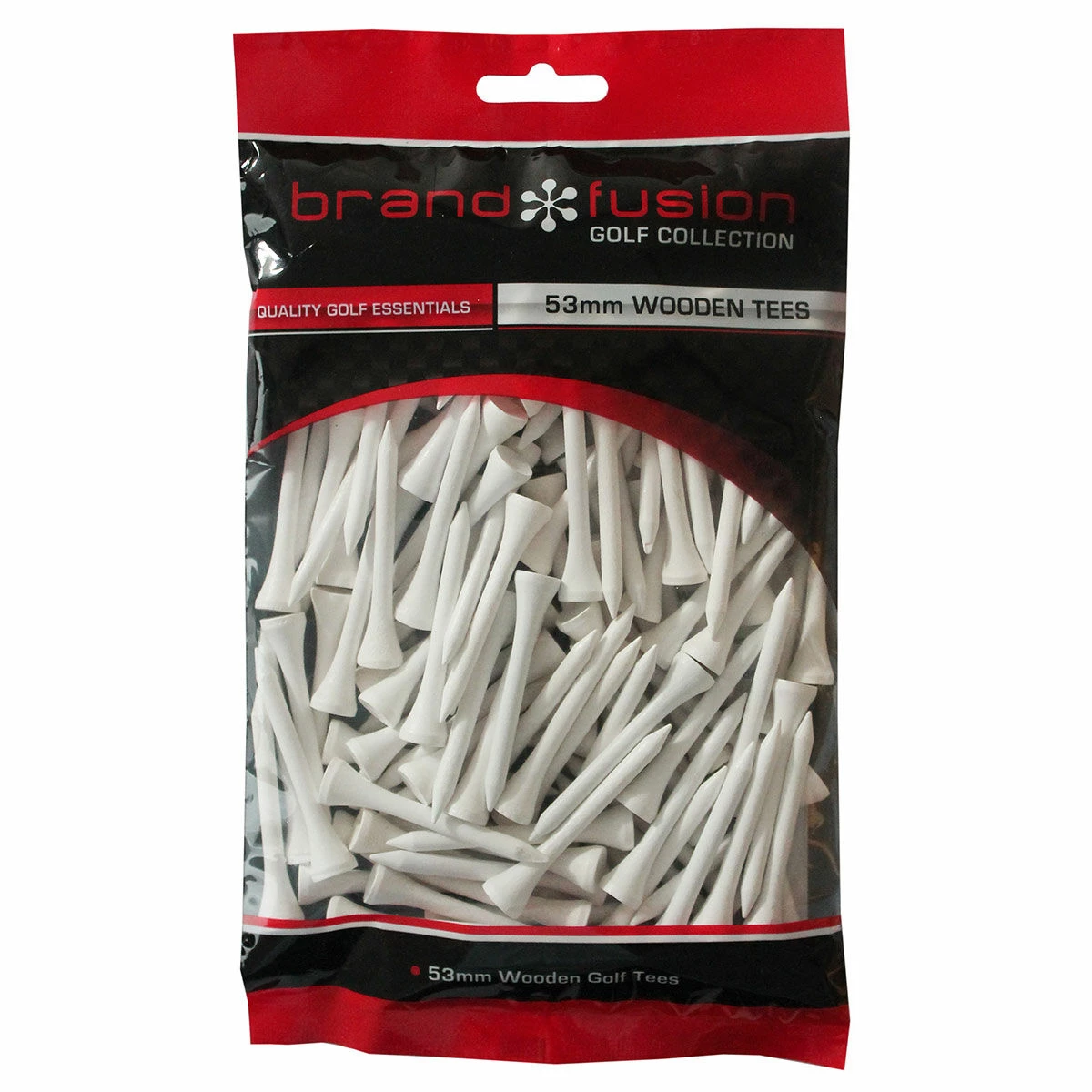 Brand Fusion BrandFusion White Wooden Golf Tees 125 Bumper Pack