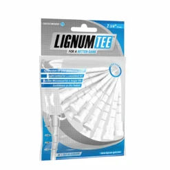 Lignum Composite 72mm Wooden Golf Tees - 12 Pack