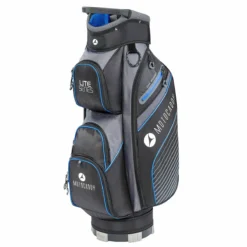 Motocaddy Mens Black And Blue Lightweight Lite Series Golf Cart Bag 2020