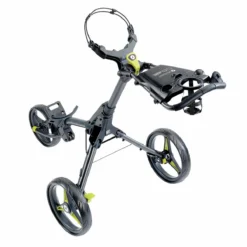Motocaddy Black And Yellow Adjustable CUBE Push Golf Trolley