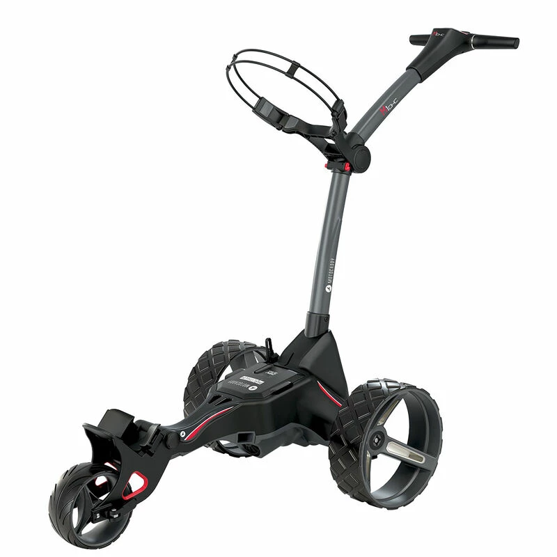 Motocaddy Mens Black M1 DHC Extended Range Lithium 36 Hole Battery 2020 Electric Golf Trolley 2 Motocaddy Mens Black M1 DHC Extended Range Lithium 36 Hole Battery 2020 Electric Golf Trolley - Image 2