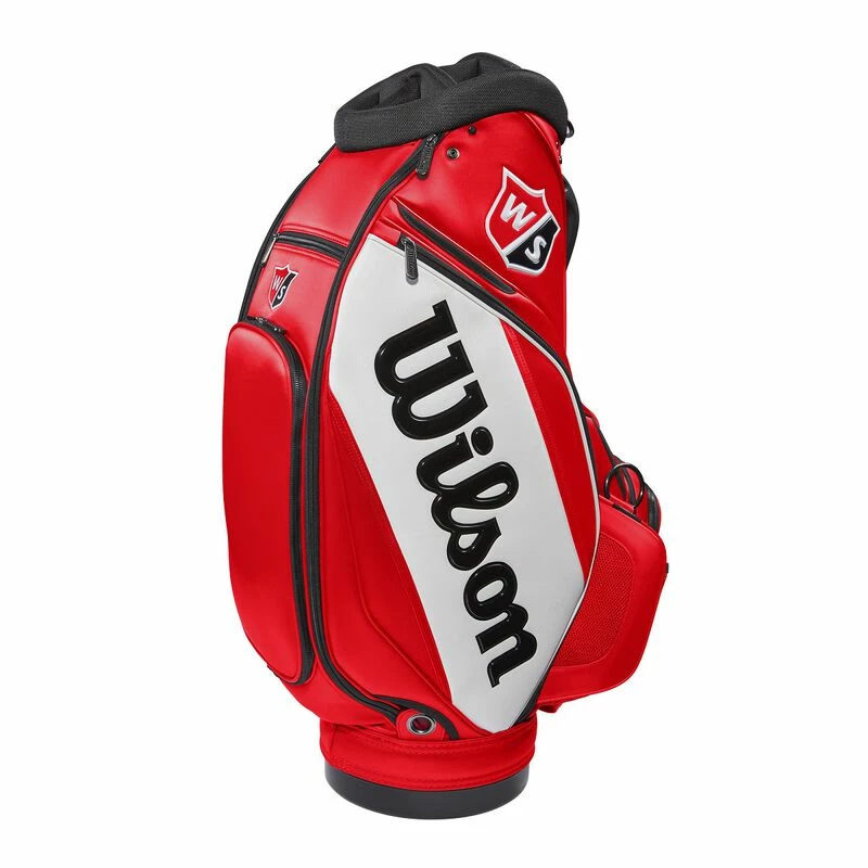 Wilson Staff Red Pro Tour Golf Bag - Image 3