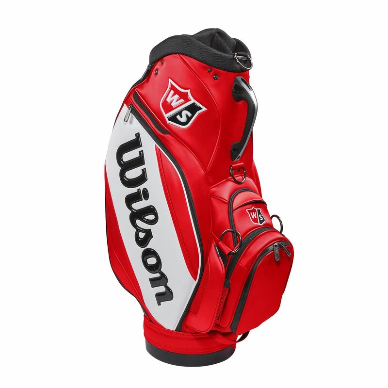 Wilson Staff Red Pro Tour Golf Bag - Image 4