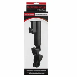 The Golfers Club Black Deluxe Umbrella Holder