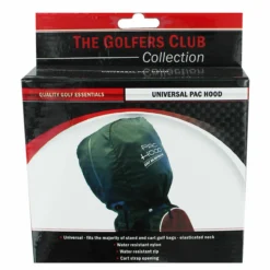 The Golfers Club Black Universal Golf Pac Hood