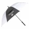 Fazer Black And White Logo Print Dual Canopy Golf Umbrella