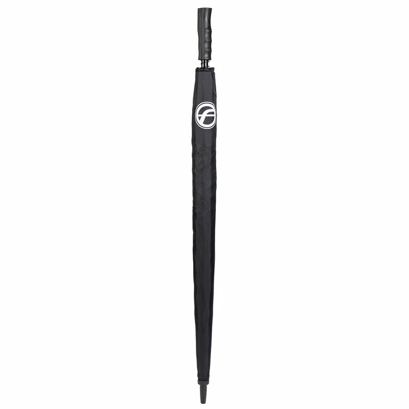 Fazer Black And White Logo Print Dual Canopy Golf Umbrella - Image 3