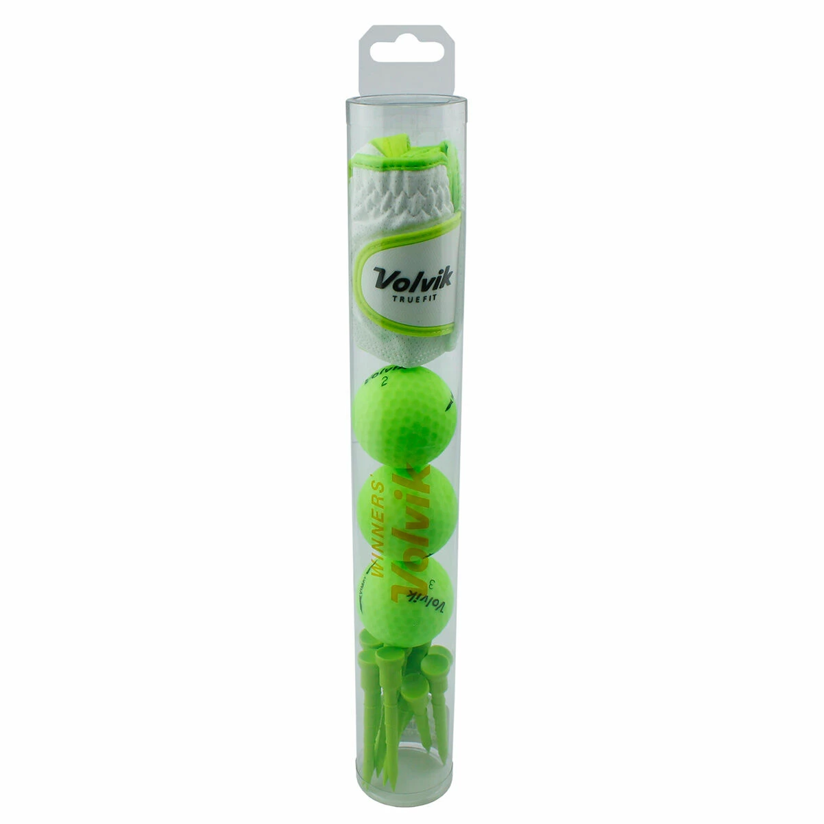 Volvik Green Matte Golf Gift Tube Pack 1 Volvik Green Matte Golf Gift Tube Pack