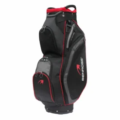 Benross Mens Black And Red Lightweight Golf Cart Bag