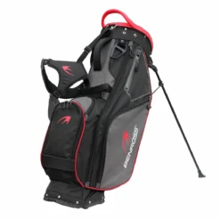 Benross Black And Red Lightweight Golf Stand Bag