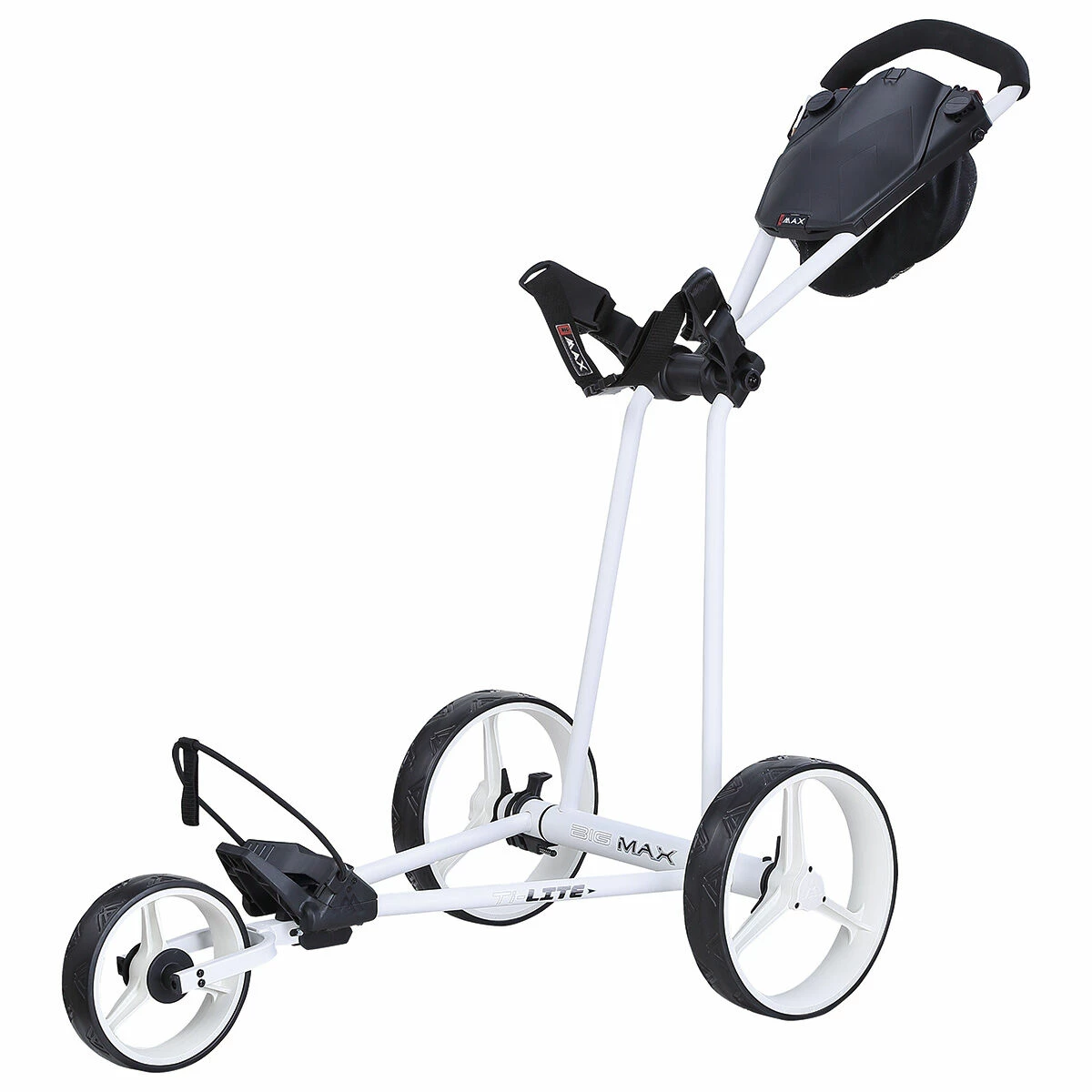 BIG MAX Ti-LITE 3 Wheel Push Golf Trolley