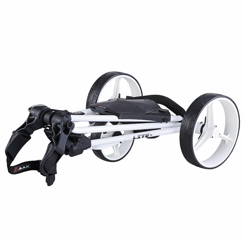 BIG MAX Ti-LITE 3 Wheel Push Golf Trolley - Image 4