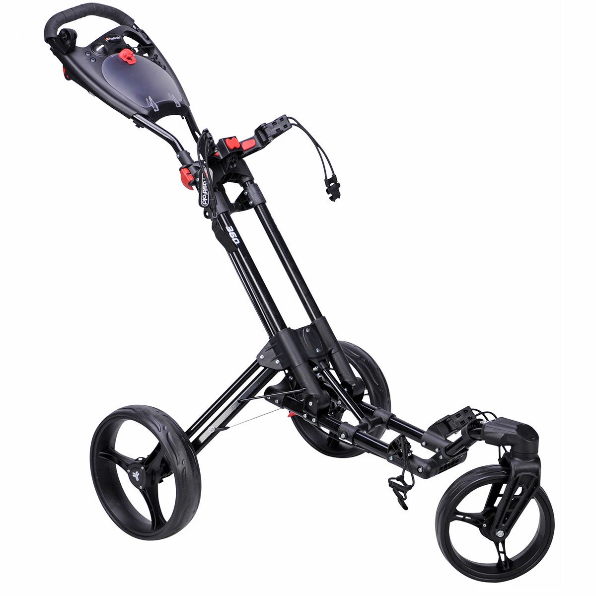 Fastfold 360 3 Wheel Push Golf Trolley 1 Fastfold 360 3 Wheel Push Golf Trolley