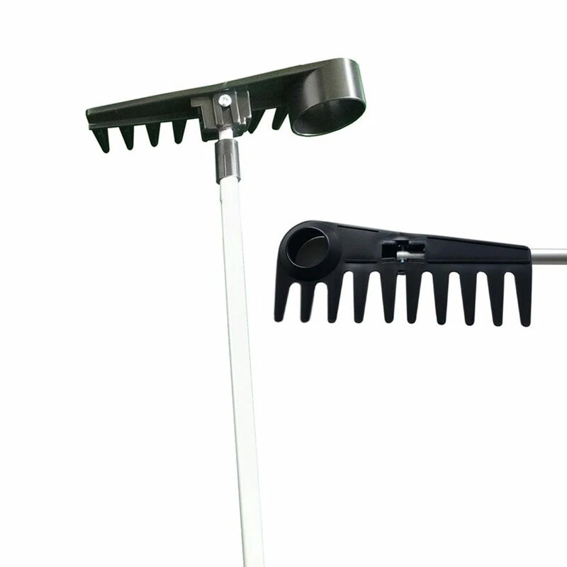 BrandFusion Black Lightweight Golf Rake & Ball Retriever - Image 2