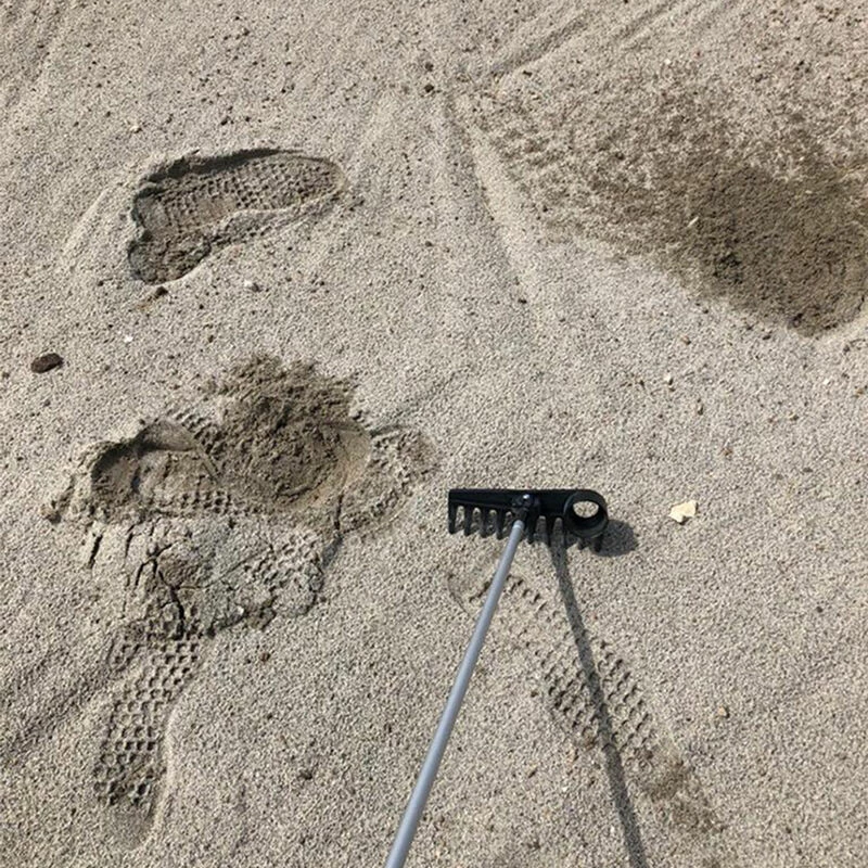 BrandFusion Black Lightweight Golf Rake & Ball Retriever - Image 4