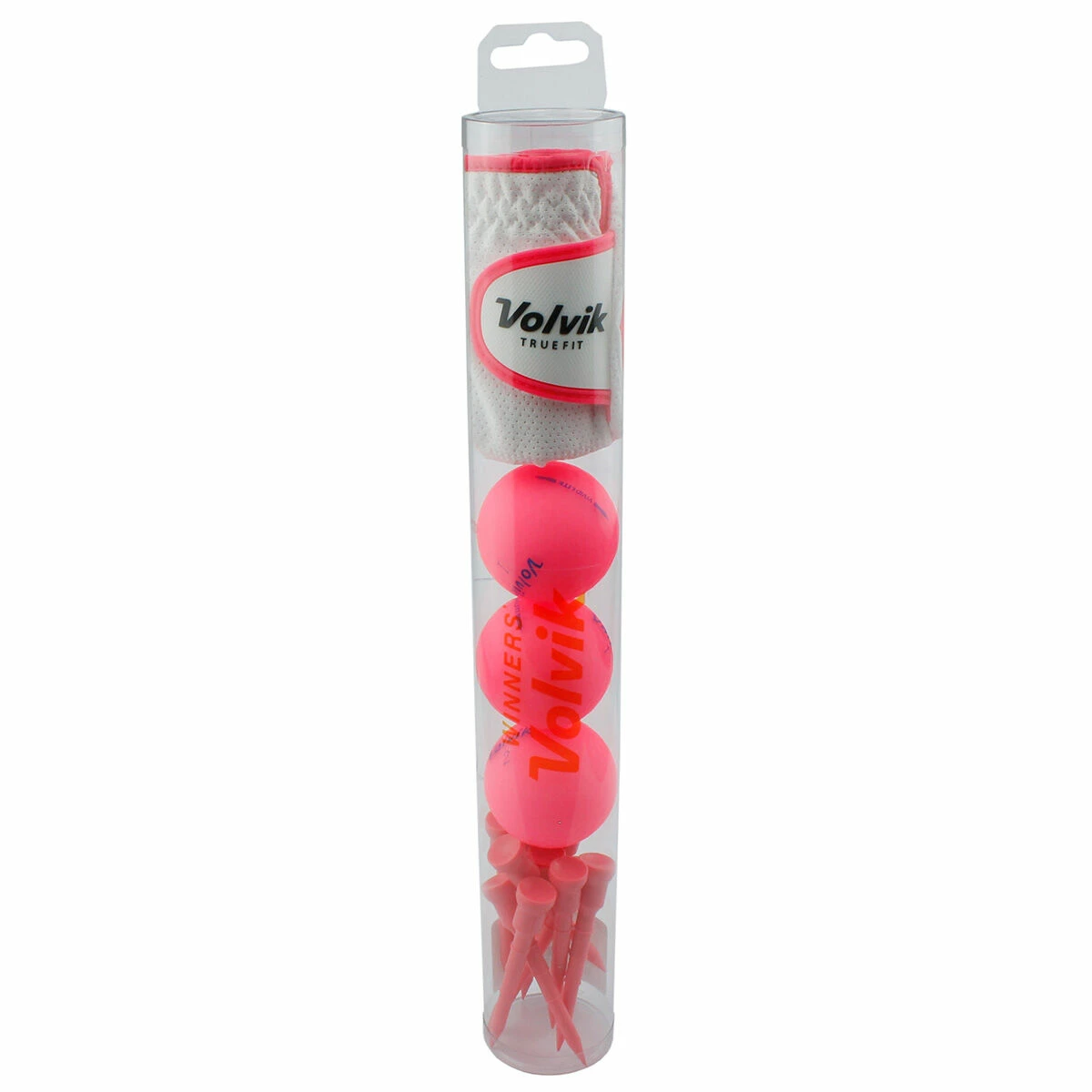 Volvik Pink Stylish Matte Golf Gift Tube Pack With Balls 1 Volvik Pink Stylish Matte Golf Gift Tube Pack With Balls