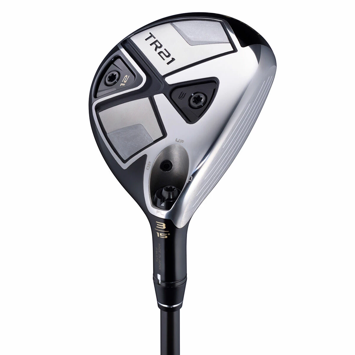 Honma Mens Silver And Black TR21 Right Hand Stiff Vizard Golf Fairway Wood 1 Honma Mens Silver And Black TR21 Right Hand Stiff Vizard Golf Fairway Wood