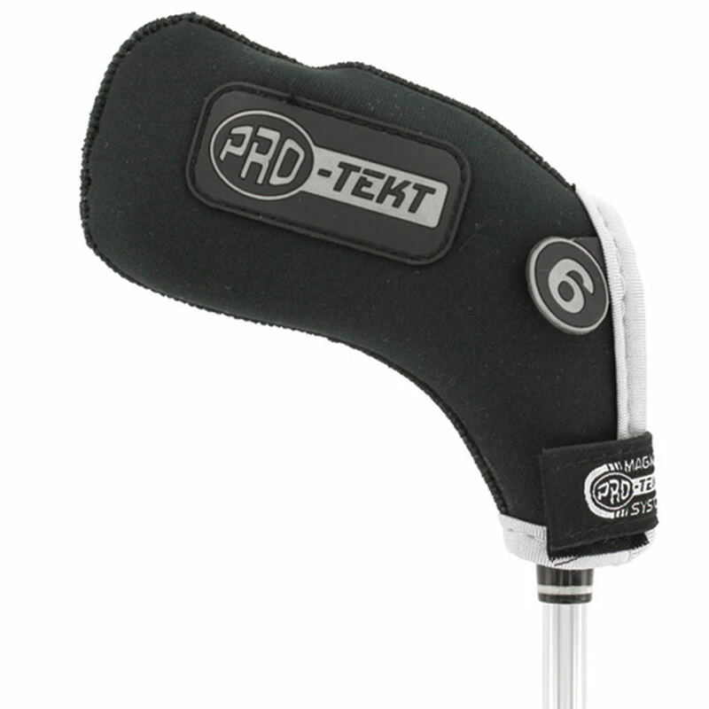 Pro-Tekt Silver And Black 10-Piece Velcro Golf Iron Head Cover Set - Image 2