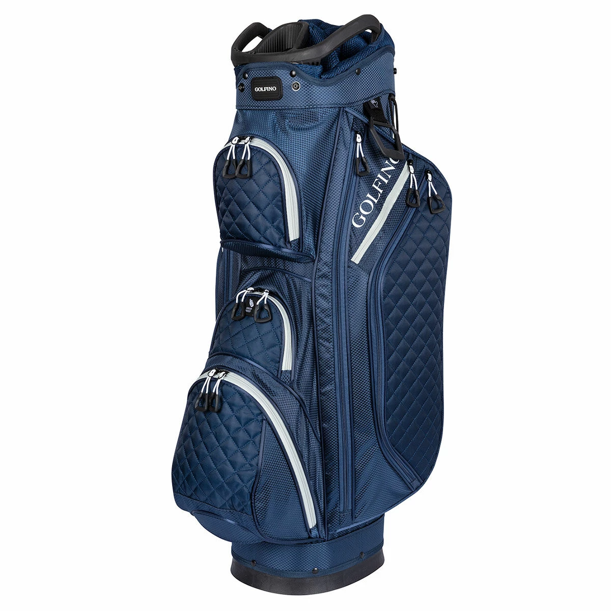 GOLFINO Navy Blue Long Lasting Deluxe Golf Cart Bag