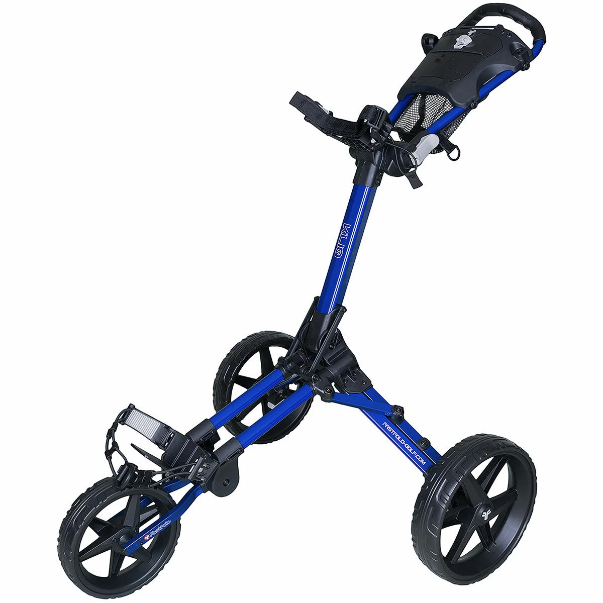 Fast Fold Kliq 3 Wheel Push Golf Trolley 1 Fast Fold Kliq 3 Wheel Push Golf Trolley