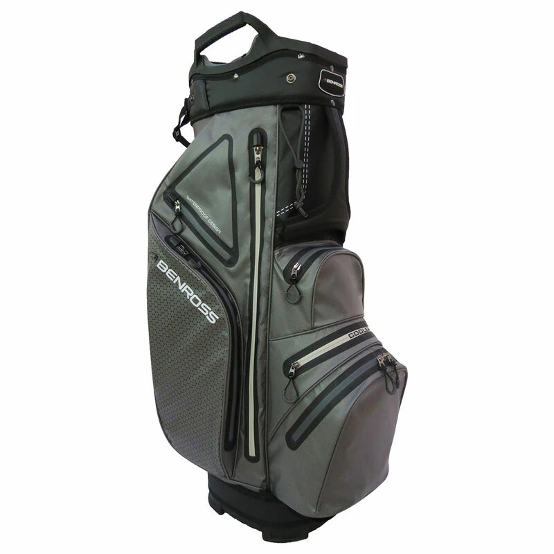 Benross Grey And Black Waterproof PROTEC 2.0 Golf Cart Bag - Image 2