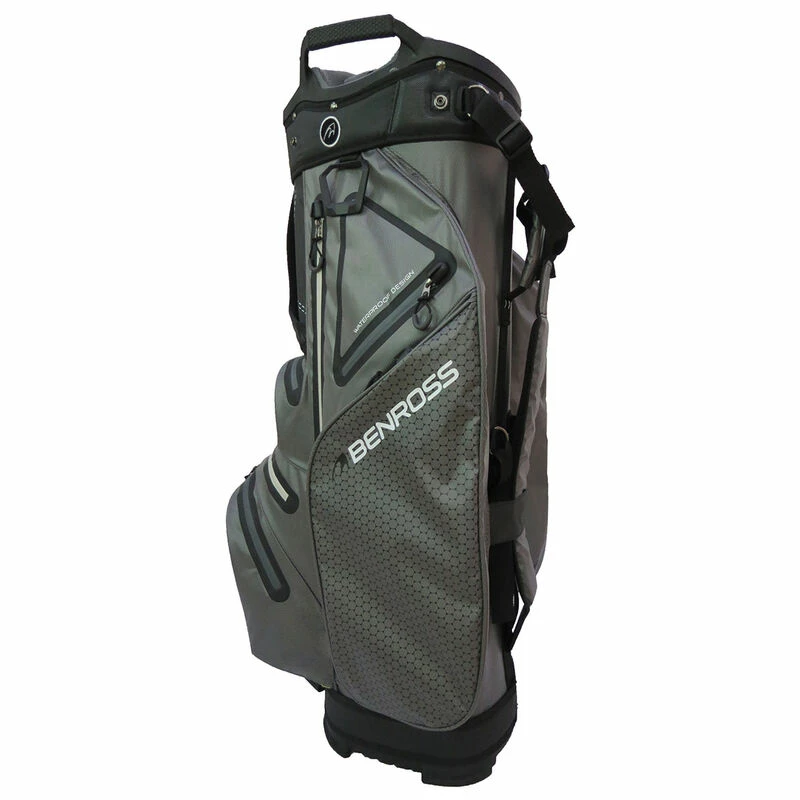 Benross Grey And Black Waterproof PROTEC 2.0 Golf Cart Bag - Image 3