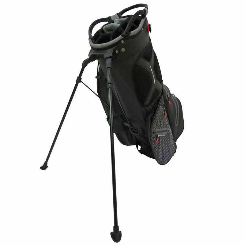 Benross Black And Grey Waterproof PROTEC 2.0 Golf Stand Bag - Image 2