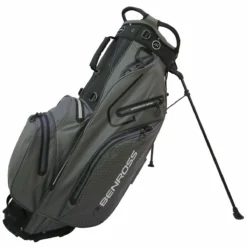 Benross Mens Grey And Black Waterproof PROTEC 2.0 Golf Stand Bag