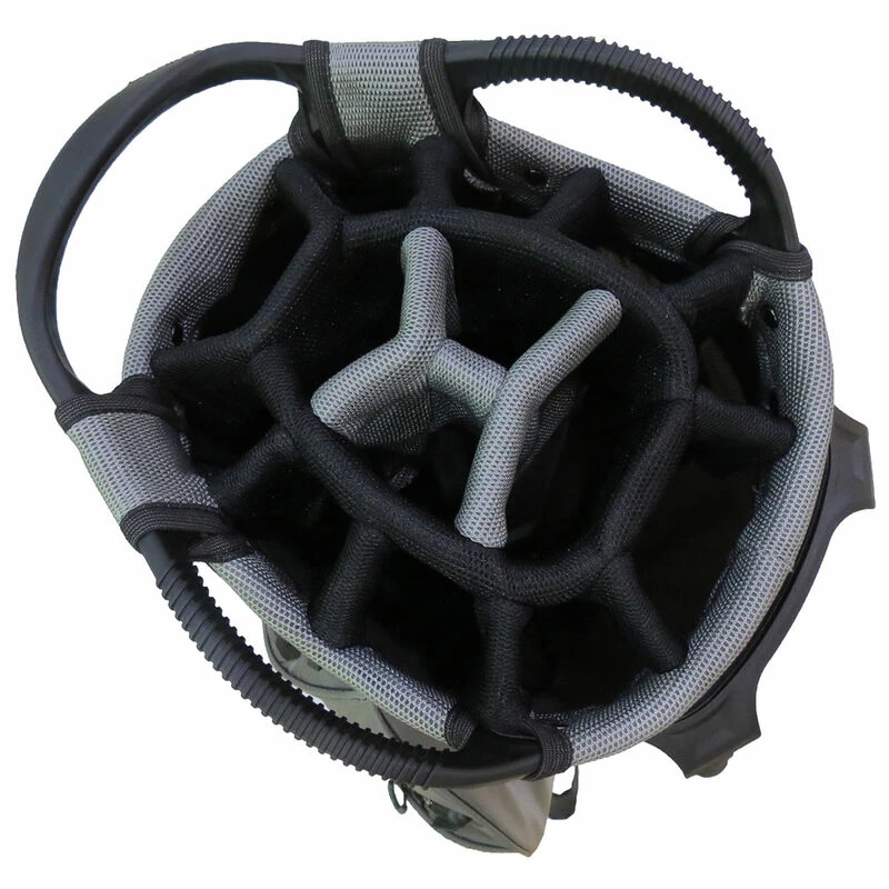 Benross Mens Grey And Black Waterproof PROTEC 2.0 Golf Stand Bag - Image 4