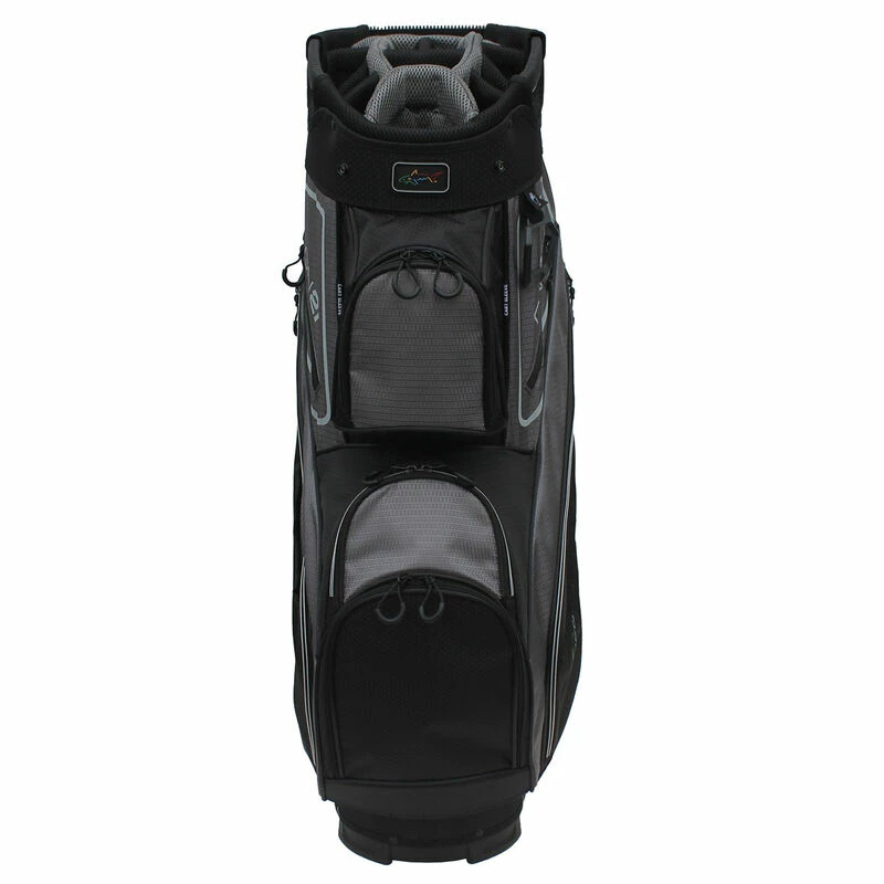 Greg Norman Black And Grey Lightweight Golf Cart Bag - Image 4