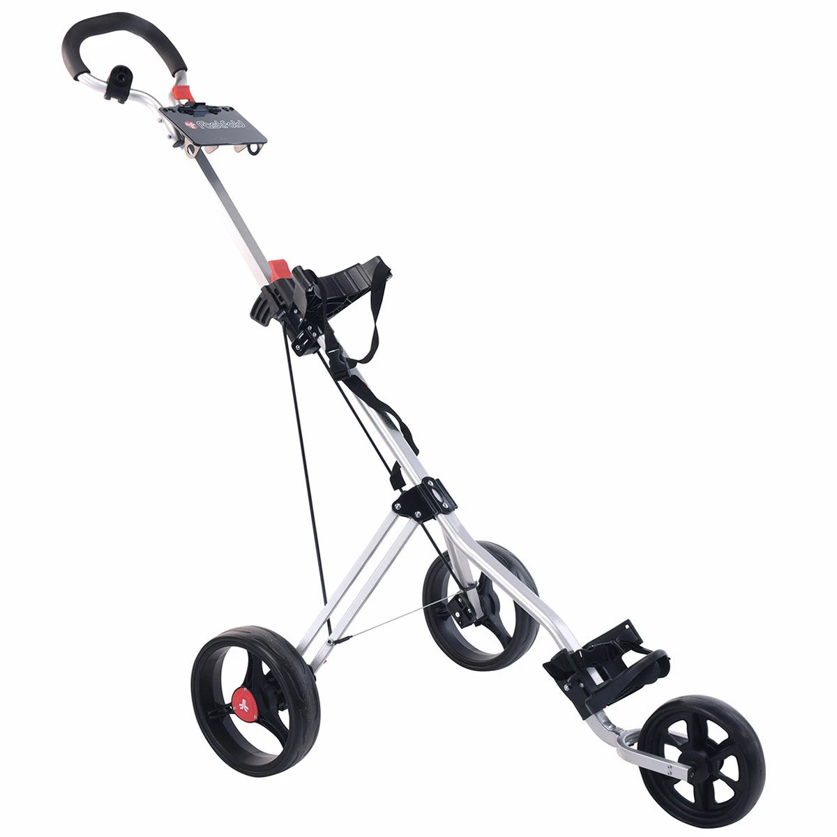 Fast Fold Silver FastFold Force Manual Golf Trolley 1 Fast Fold Silver FastFold Force Manual Golf Trolley