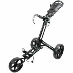 Fast Fold Black Lightweight Trike 2.0 Golf Trolley