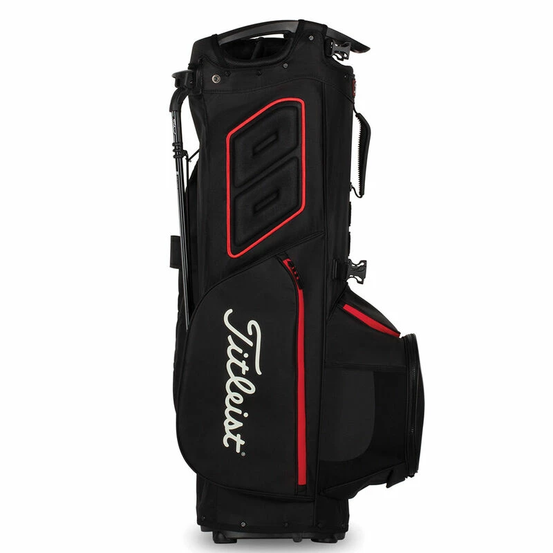 Titleist Black And Red Hybrid 14 Golf Stand Bag| American Golf - Image 2