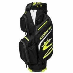 Cobra Golf Mens Black And Yellow Lightweight Ultralight Golf Cart Bag