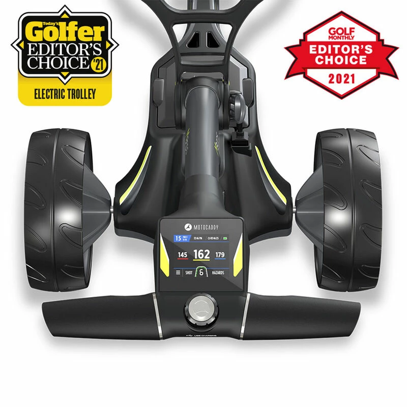 Motocaddy Black M3 Golf GPS Extended Range Lithium Golf Trolley 2021 | American Golf 3 Motocaddy Black M3 Golf GPS Extended Range Lithium Golf Trolley 2021 | American Golf - Image 3