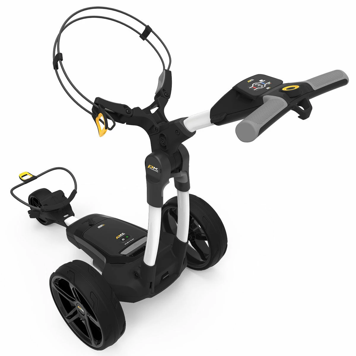 PowaKaddy White Stylish FX3 18 Hole Lithium Golf Trolley 2021 1 PowaKaddy White Stylish FX3 18 Hole Lithium Golf Trolley 2021