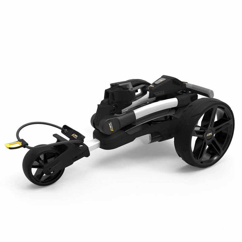 PowaKaddy White Stylish FX3 18 Hole Lithium Golf Trolley 2021 2 PowaKaddy White Stylish FX3 18 Hole Lithium Golf Trolley 2021 - Image 2