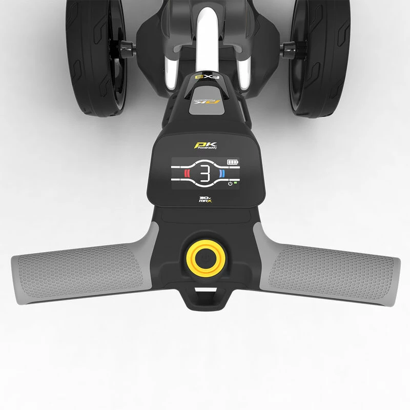 PowaKaddy White Stylish FX3 18 Hole Lithium Golf Trolley 2021 3 PowaKaddy White Stylish FX3 18 Hole Lithium Golf Trolley 2021 - Image 3