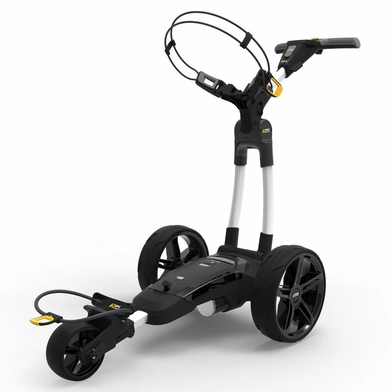 PowaKaddy White Stylish FX3 18 Hole Lithium Golf Trolley 2021 4 PowaKaddy White Stylish FX3 18 Hole Lithium Golf Trolley 2021 - Image 4