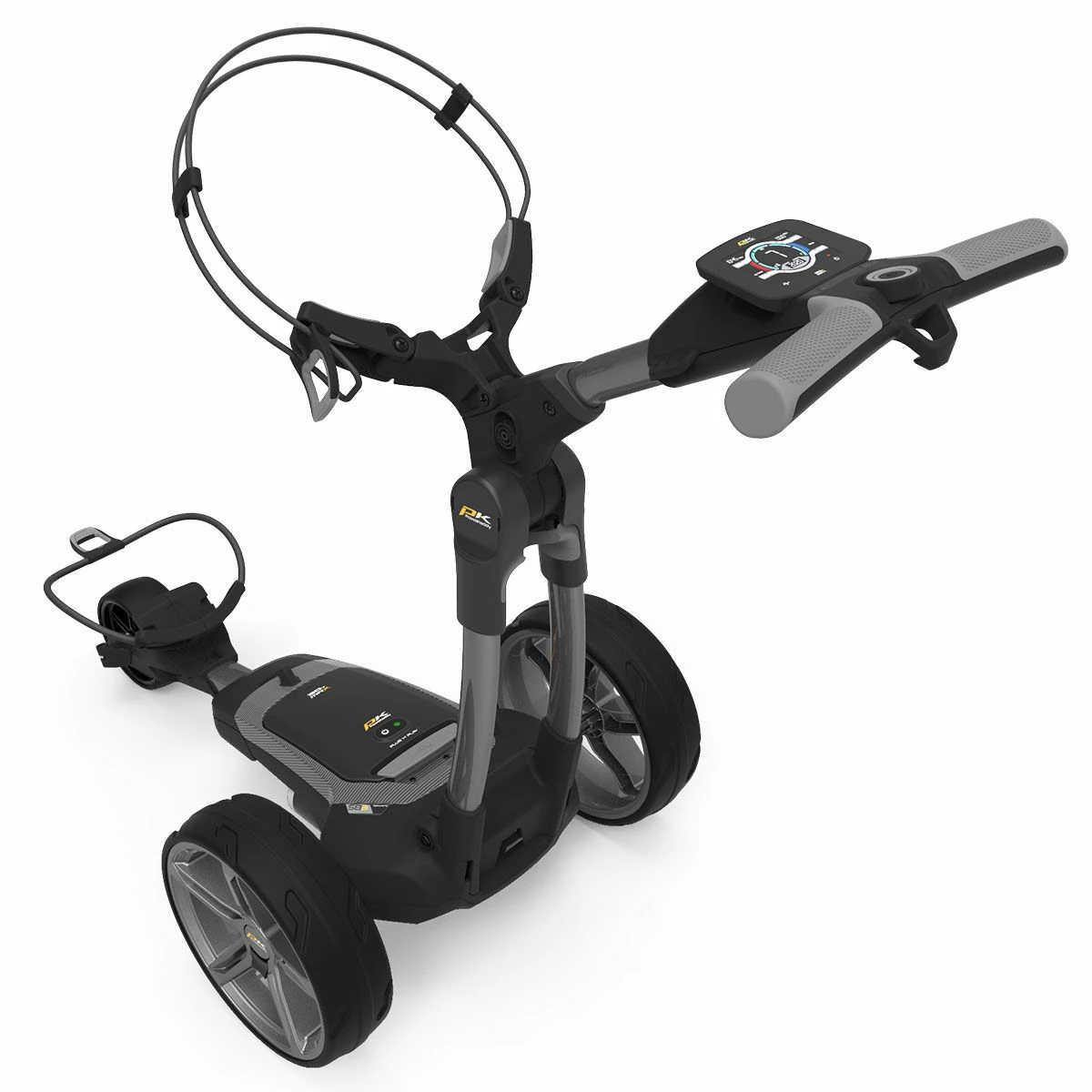 PowaKaddy Grey FX7 EBS 18 Hole Lithium Golf Trolley 2021 1 PowaKaddy Grey FX7 EBS 18 Hole Lithium Golf Trolley 2021