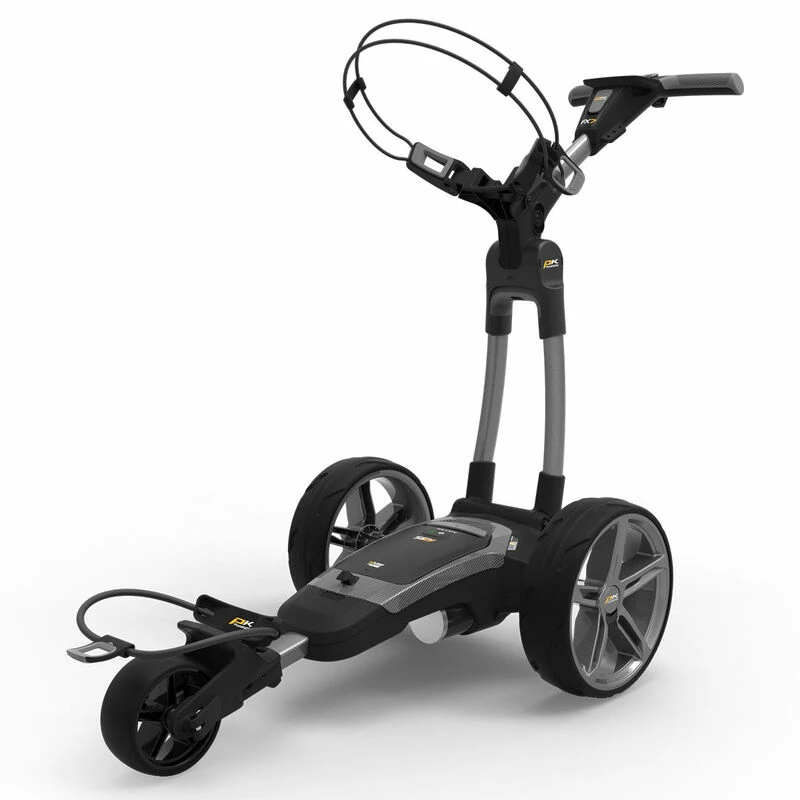 PowaKaddy Grey FX7 EBS 18 Hole Lithium Golf Trolley 2021 4 PowaKaddy Grey FX7 EBS 18 Hole Lithium Golf Trolley 2021 - Image 4
