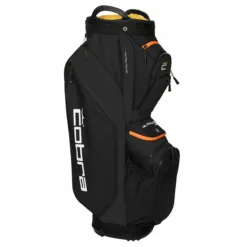 Cobra Golf Black And Gold Lightweight ULTRALIGHT Pro Golf Cart Bag | American Golf