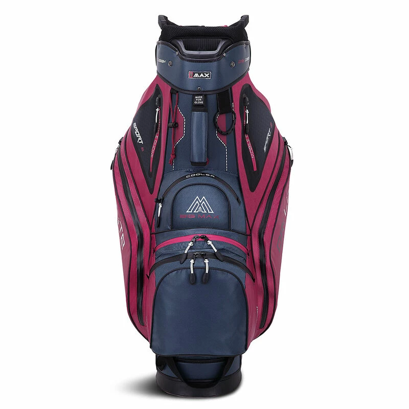 BIG MAX Red And Blue Waterproof DRI LITE Sport 2 Golf Cart Bag | American Golf - Image 2