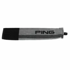Ping Grey And Black Colour Block 214 Trifold Golf Towel| American Golf