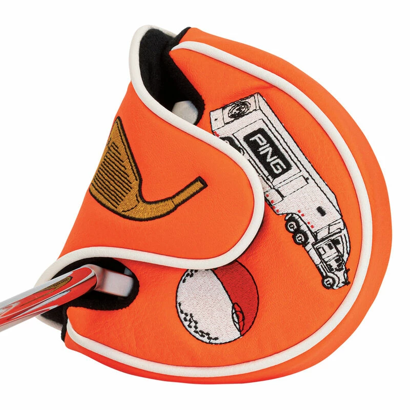 PING Decal 214 Mallet Golf Putter Golf Head Cover - Image 2